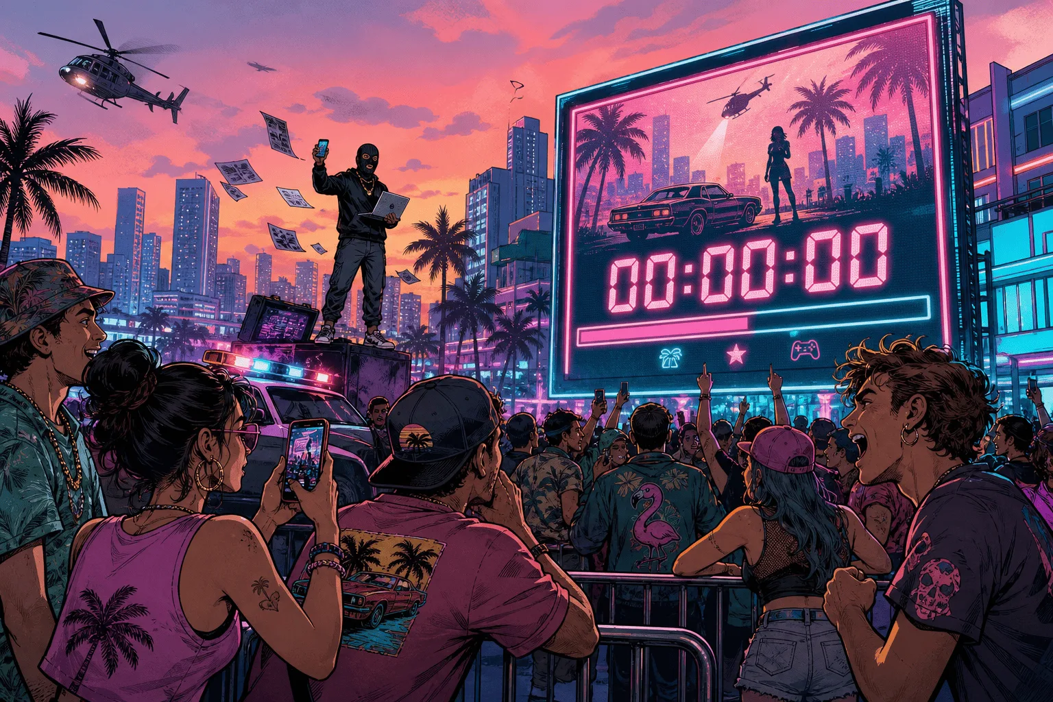 GTA 6 最新泄露事件:10 幅漫画看懂全经过 — 图 1